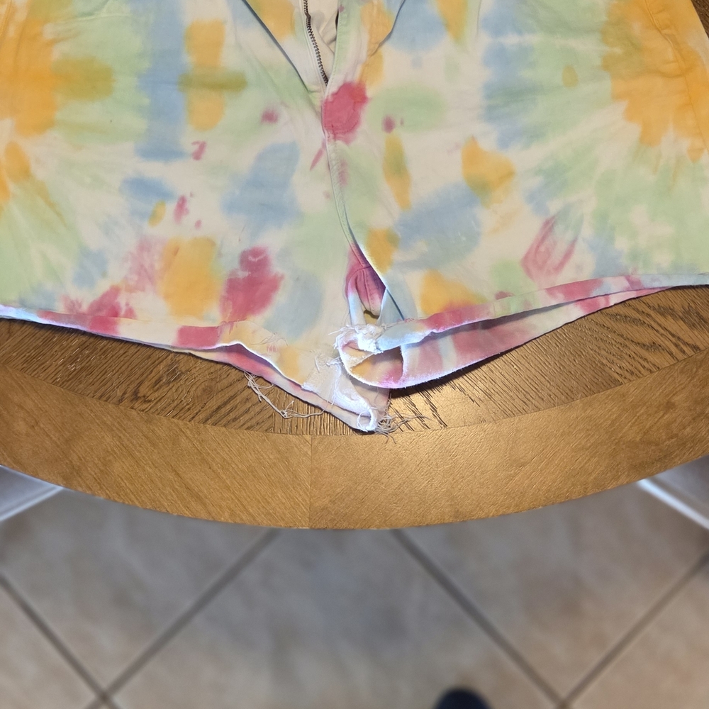 Judy Blue 3x Colorful Tie-Dye Shorts
